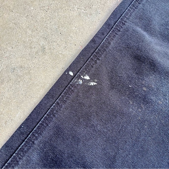 Carhartt Black Duck Canvas Carpenter Pants 32 - Picture 5 of 9
